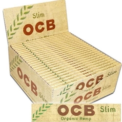 OCB ORGANIC HEMP KING SLIM CIGARETTE PAPERS