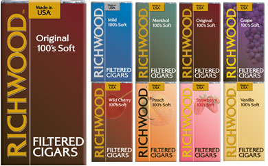 Richwood Flavored Filtered Cigars