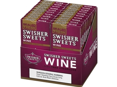 SWISHER SWEET CIGARSILLOS WINE 60-CT