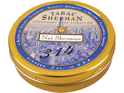 Nat Sherman Metropolitan Pipe Tobacco Blend #314 Tin
