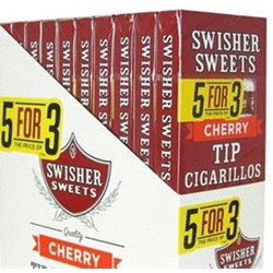 Swisher Sweet Cherry Cigarillos w/ Tip