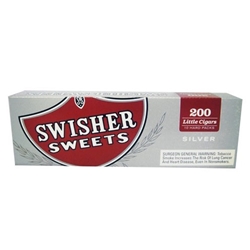 Swisher Sweet Filtered Little Cigars Silver