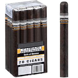 Cuban Rounds Churchill Maduro Cigars Bundle