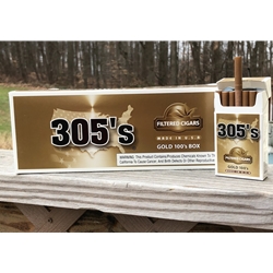 305 Gold Filtered Cigars