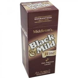 Middleton Black and Mild Wine 10x5 (50 cigars)