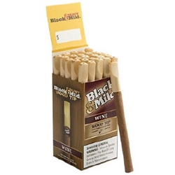 Middleton Black and Mild Wood Tip Wine 10x5 (50 cigars)